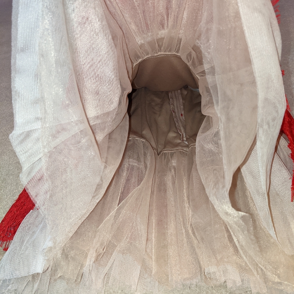 Steppin' out Women's Lace Flare Hem Dress - Picture 7 of 16